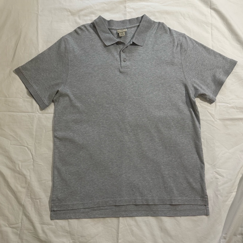 L.L. Bean Gray Polo Shirt